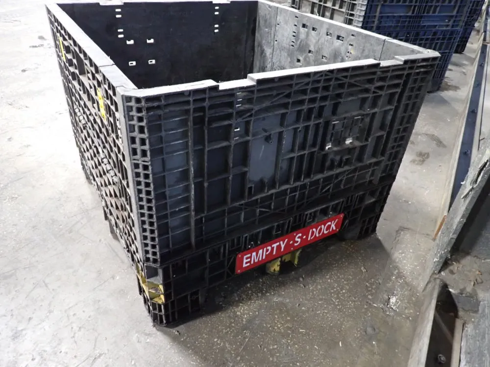 43 1/2" X 41" X 28" Collapsible Bulk Container