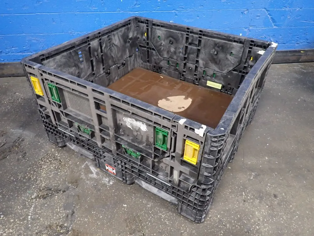 Orbis 41" X 44 1/2" X 18" Collapsible Bulk Container