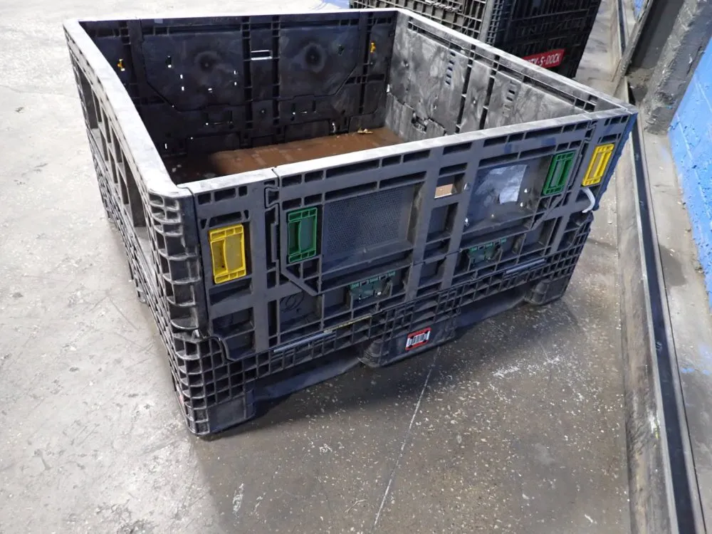 Orbis 41" X 44 1/2" X 18" Collapsible Bulk Container