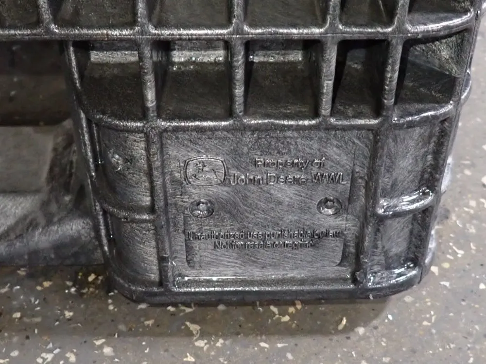 Orbis 41" X 44 1/2" X 18" Collapsible Bulk Container