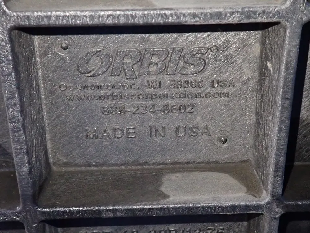Orbis 45 1/2" X 44 1/2" X 34" Collapsible Bulk Container