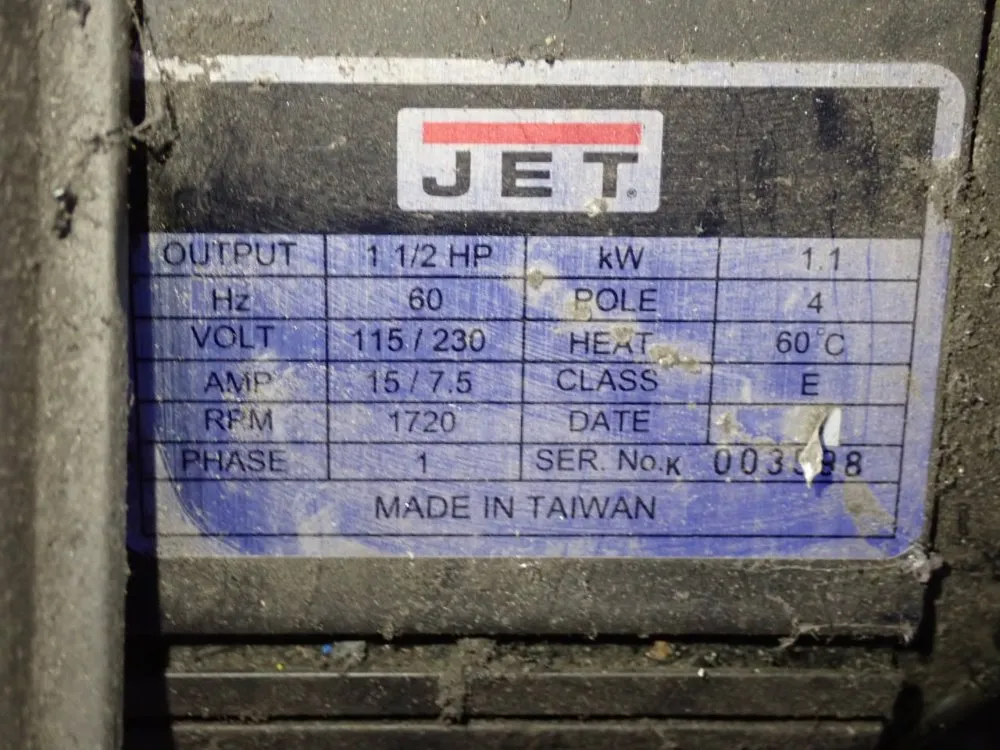 Jet 18" Vertical Band Saw - Vbs-18mw