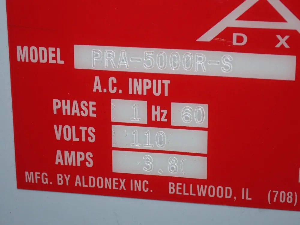 Aldonex Ultimatic 5000 Amps Rectifier - Pra-5000r-s
