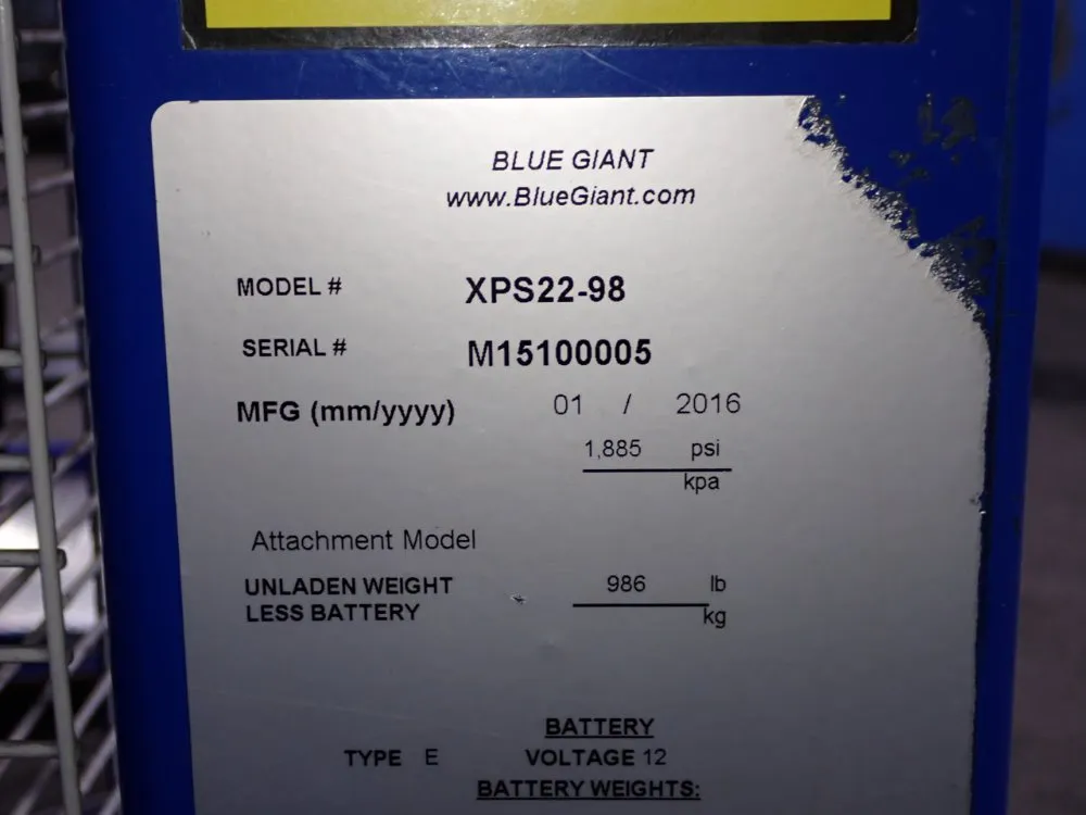 Electric Stacker - Xps22-98