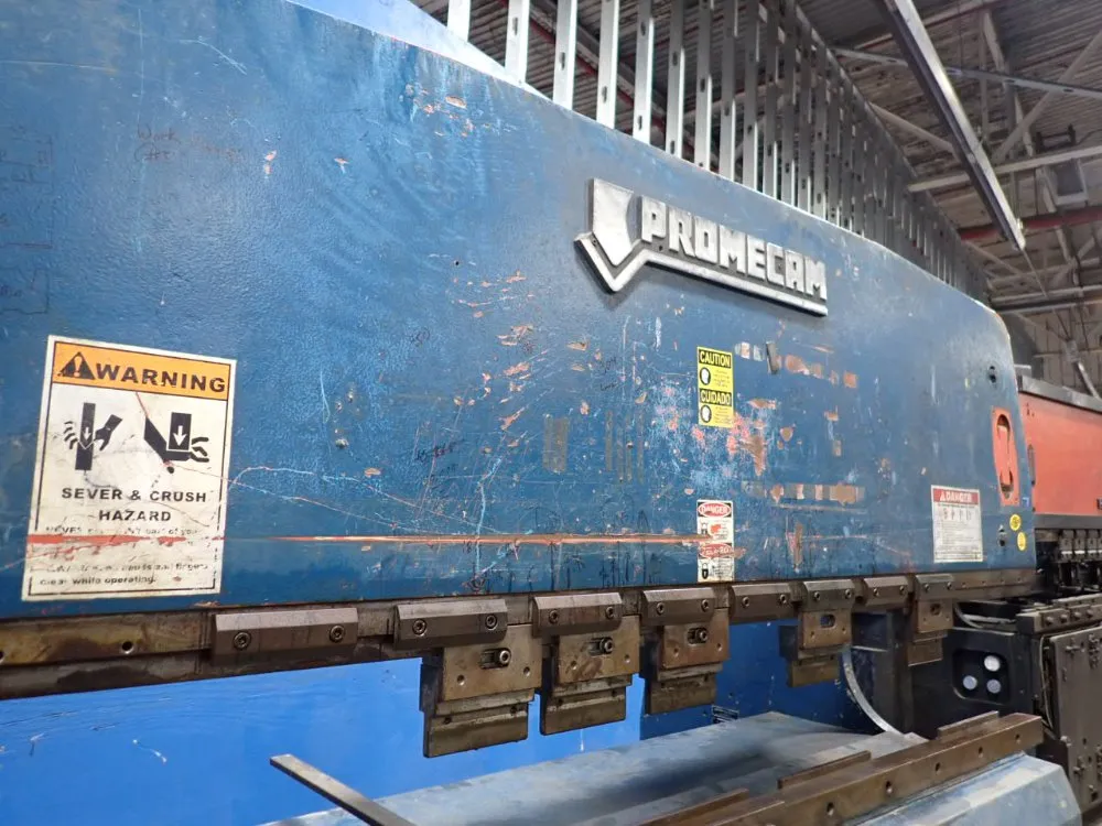 Promecam 98", Est 80 Ton Press Brake