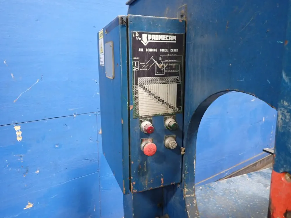 Promecam 98", Est 80 Ton Press Brake