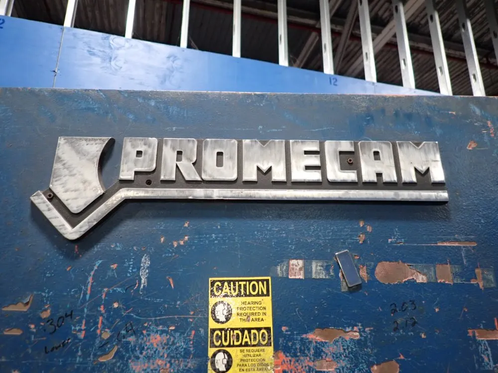 Promecam 98", Est 80 Ton Press Brake