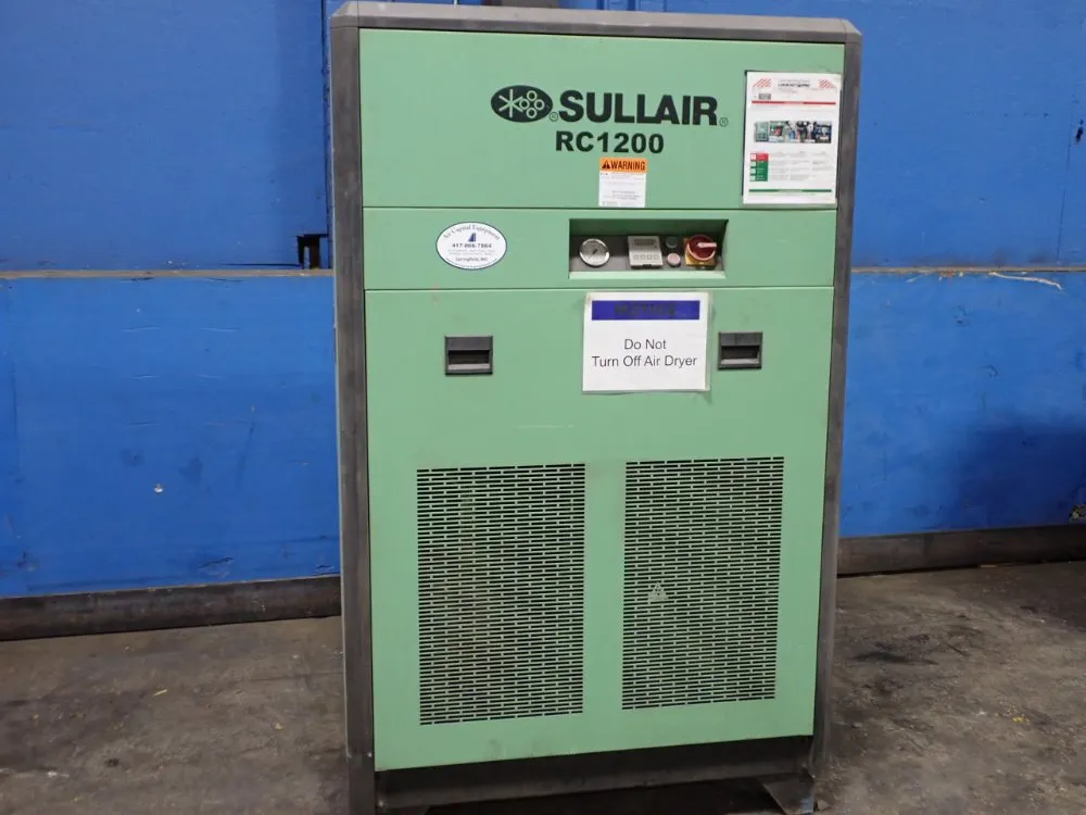 Sullair Air Dryer - Rc-1200-460-3-60-a