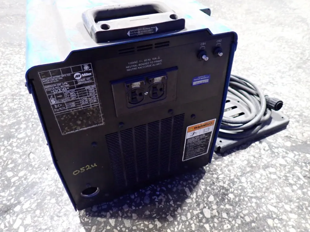 Miller 450 A Welder W/ Wire Feeder - Invision 450 Mpa