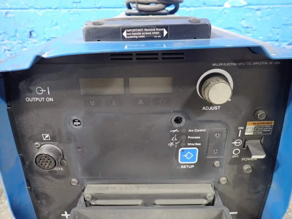 Miller 450 A Welder - Invision 450 Mpa