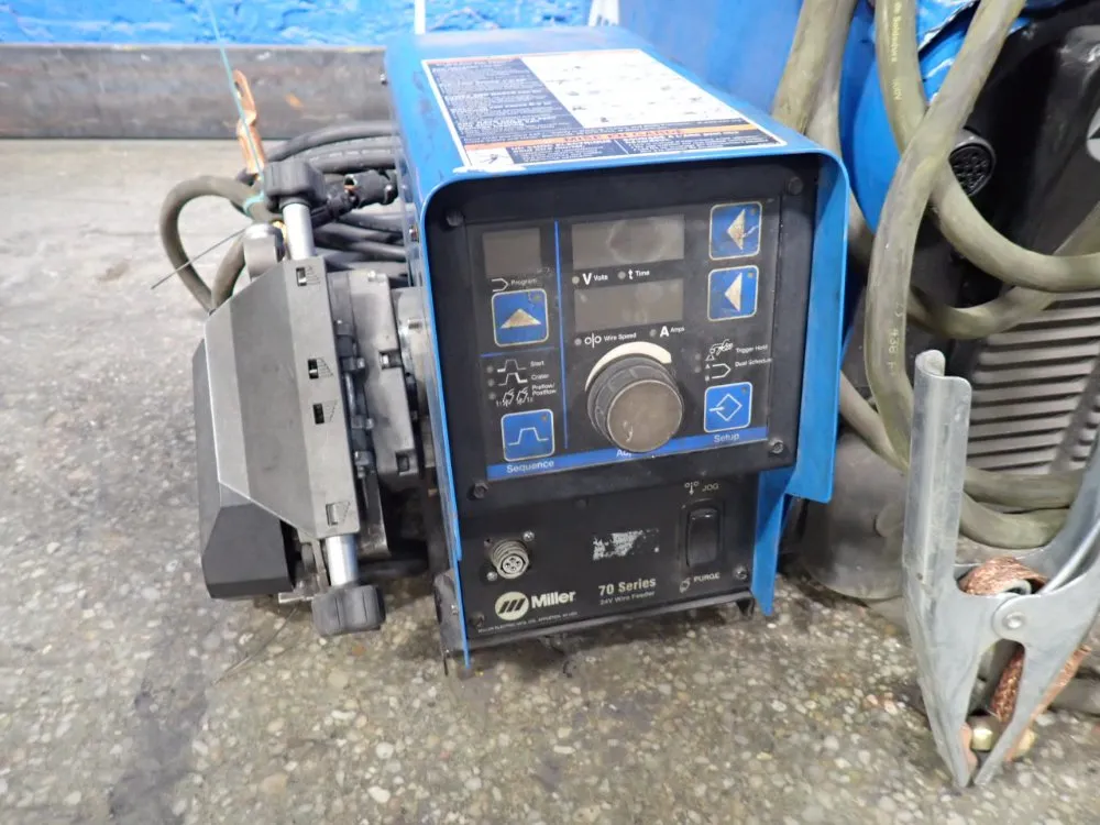 Miller 450 A Welder W/ Wire Feeder - Invision 450 Mpa