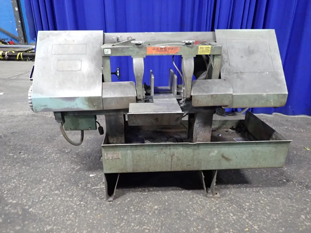 W.f. Wells 19" X 11" Horizontal Band Saw
