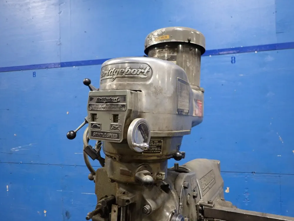 Bridgeport 9" X 48" Vertical Mill