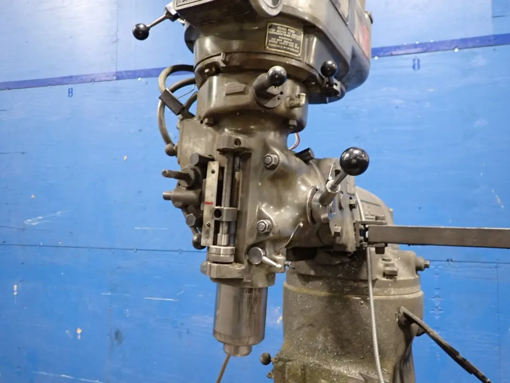 Bridgeport 9" X 48" Vertical Mill