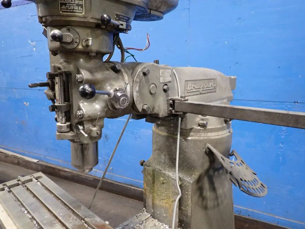 Bridgeport 9" X 48" Vertical Mill