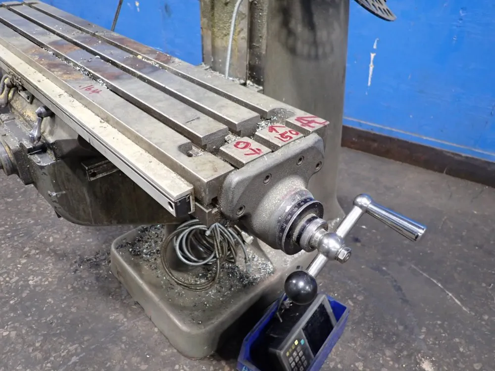 Bridgeport 9" X 48" Vertical Mill