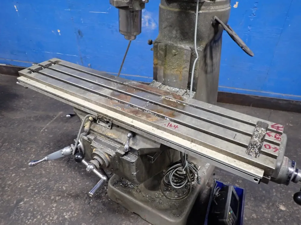 Bridgeport 9" X 48" Vertical Mill