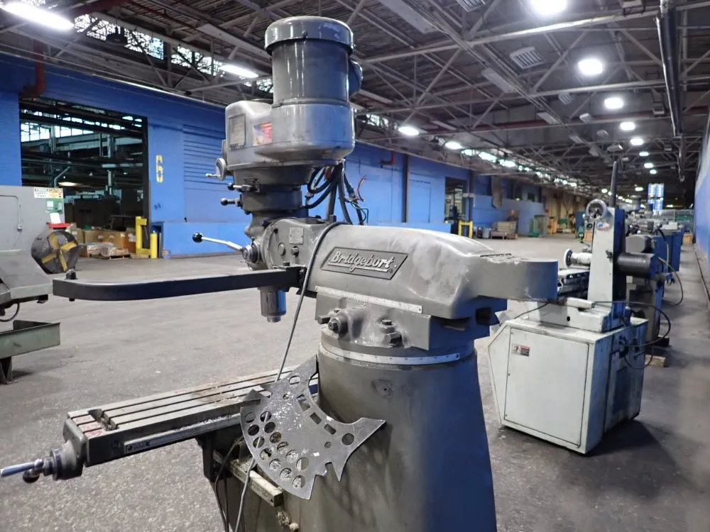 Bridgeport 9" X 48" Vertical Mill