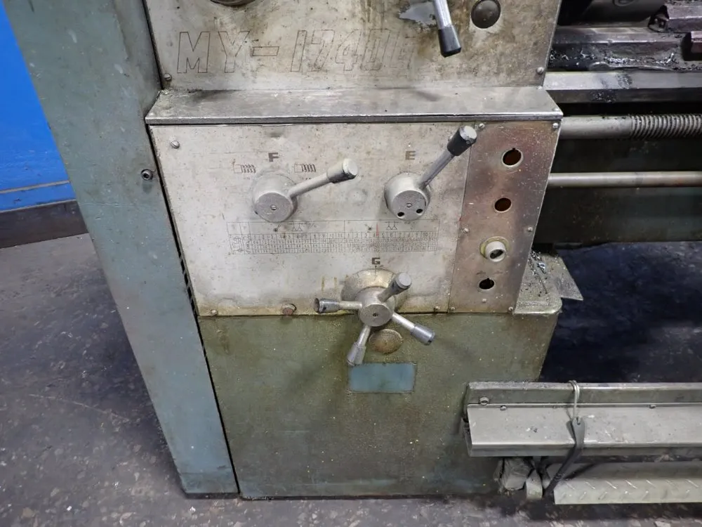 Mighty Turn 17" /19" X 40" Gap Bed Lathe - My-1740g