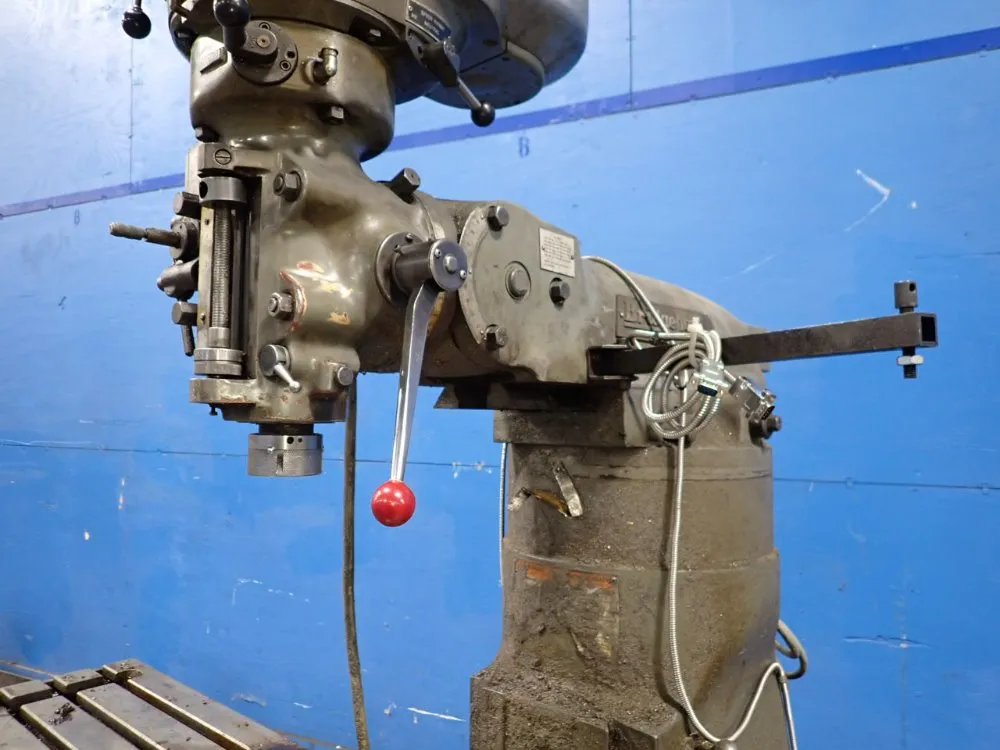 Bridgeport 9" X 42" Vertical Mill