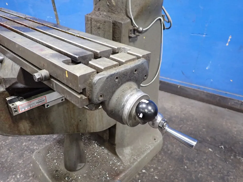 Bridgeport 9" X 42" Vertical Mill