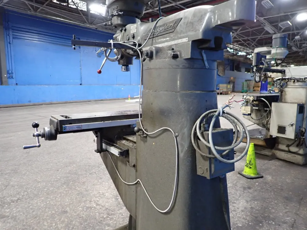 Bridgeport 9" X 42" Vertical Mill