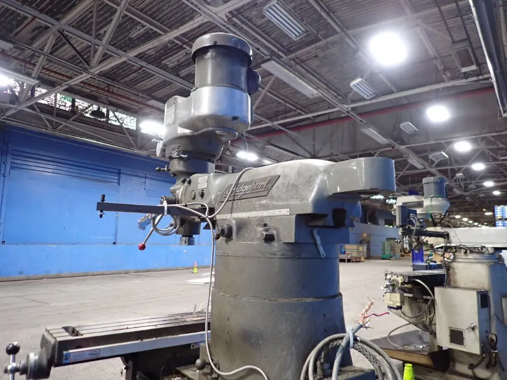 Bridgeport 9" X 42" Vertical Mill