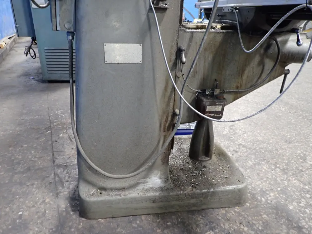 Bridgeport 9" X 42" Vertical Mill