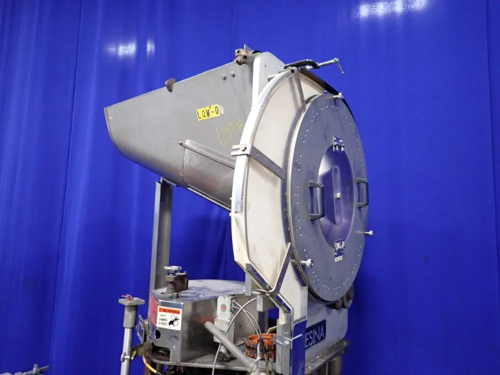 Resina Automatic Machinery 4 1/2" X 98" Capper - Sn30