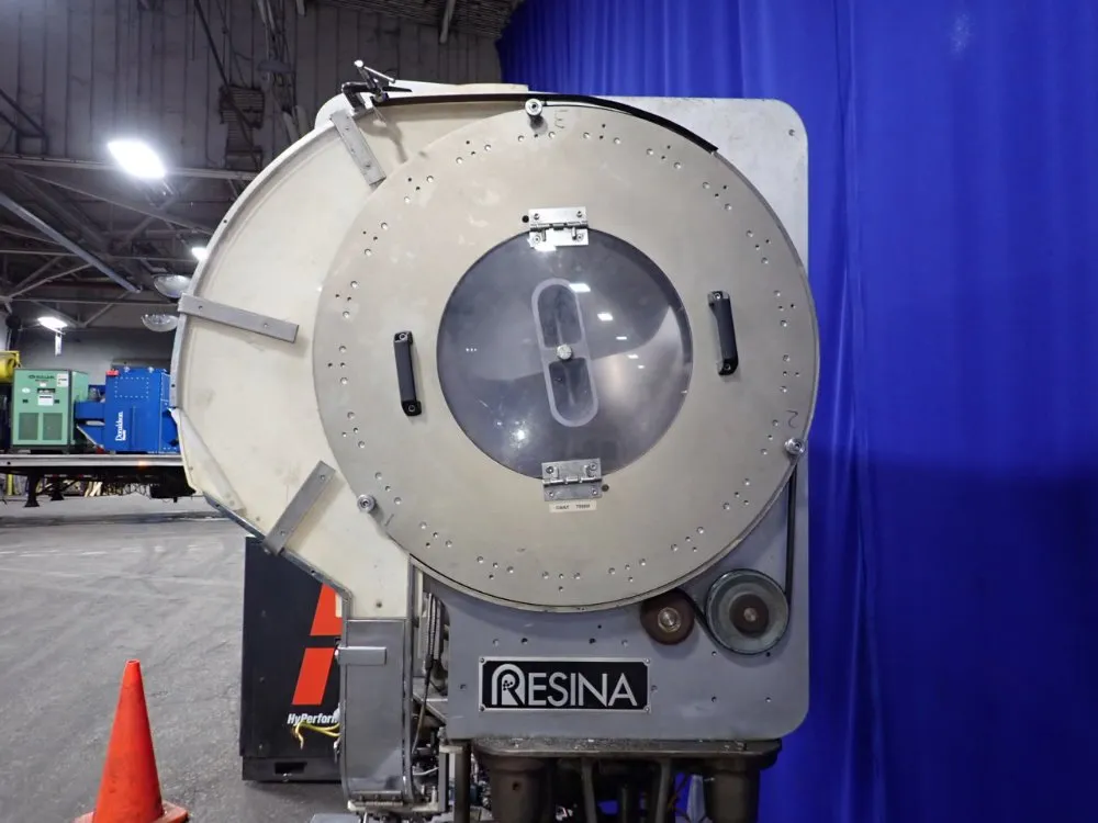 Resina Automatic Machinery 4 1/2" X 98" Capper - Sn30