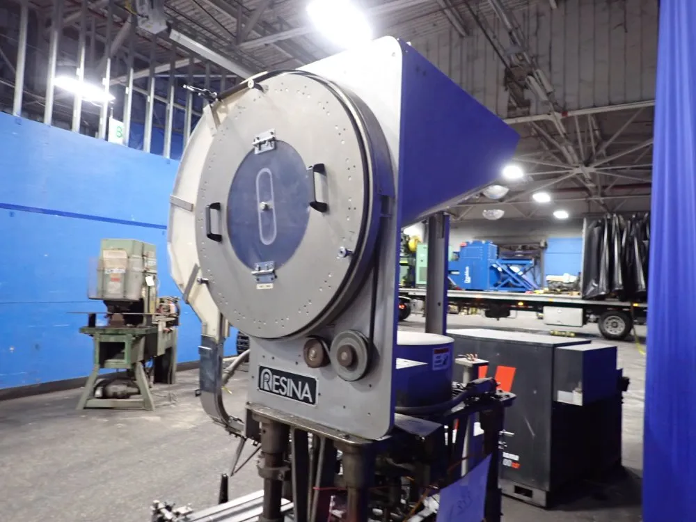 Resina Automatic Machinery 4 1/2" X 98" Capper - Sn30