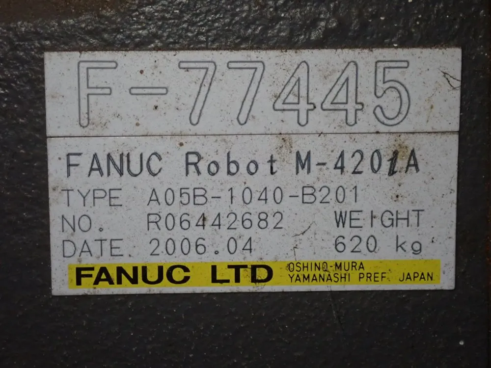 Fanuc Robot - M-420ia