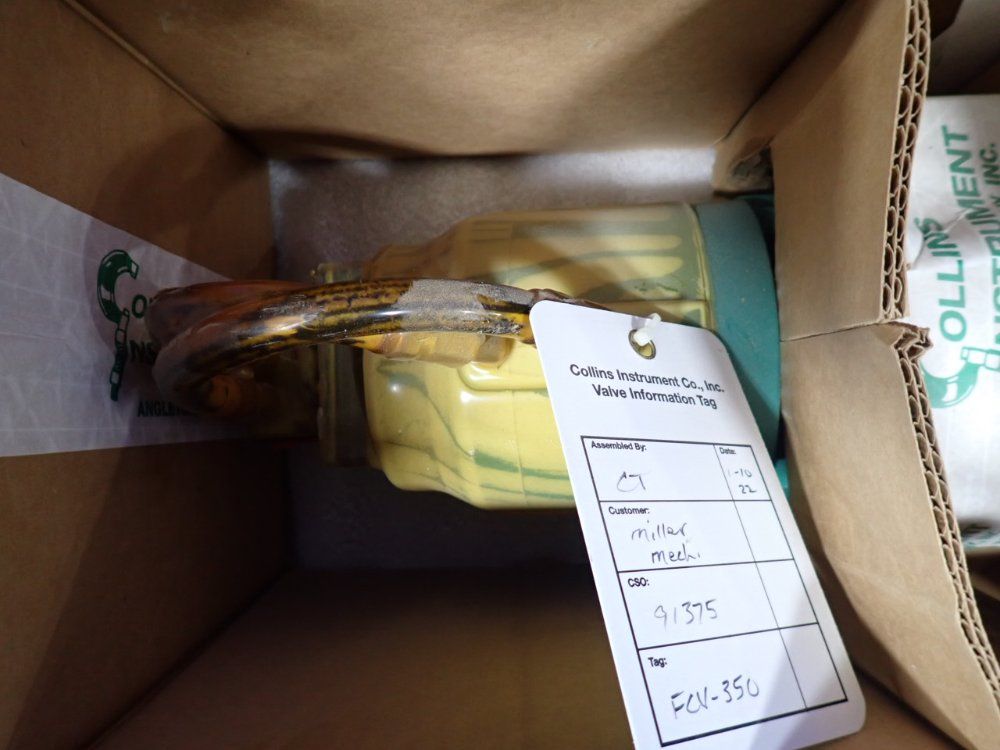 Collins Plastic Control Valve