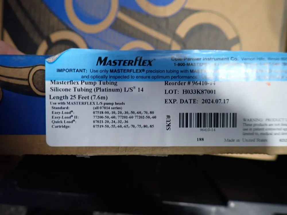 Masterflex Silicone Tubing
