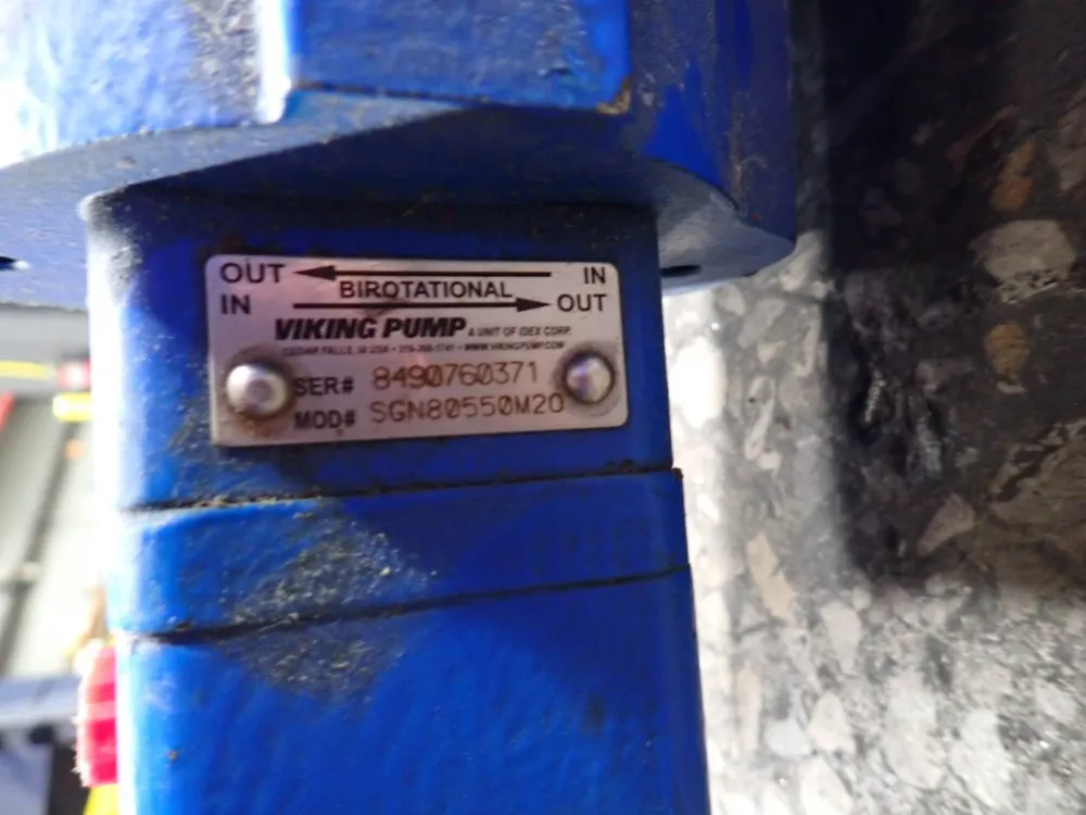 Viking Pump 2 Hp Pump - Sgn80550m20