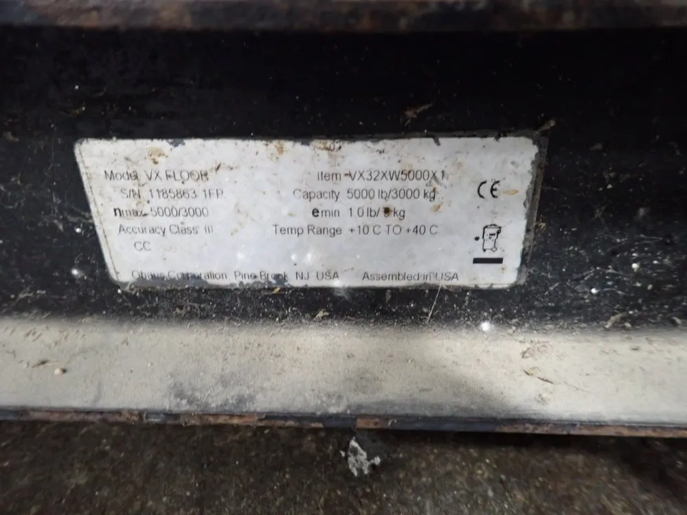 Ohaus 5000 Lbs Scale - Uxfloor