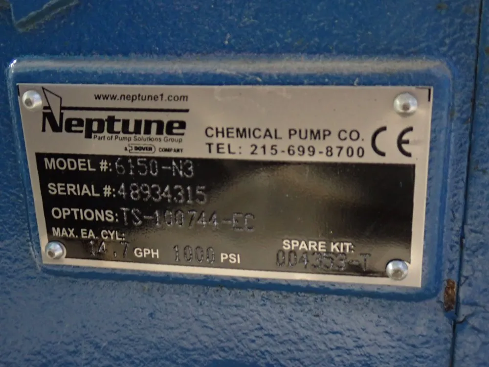 Neptune 1/2 Hp Pump - 6150-n3