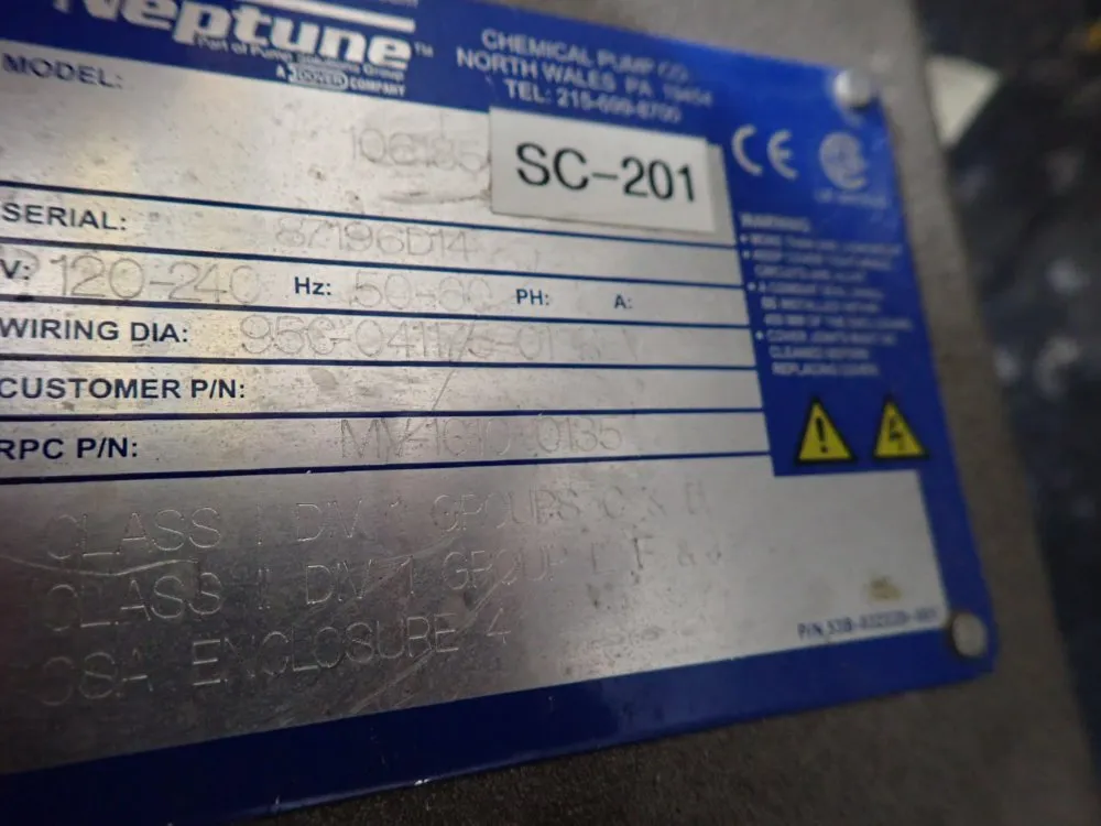 Neptune Pump - 6250-n3-ec-100751-t