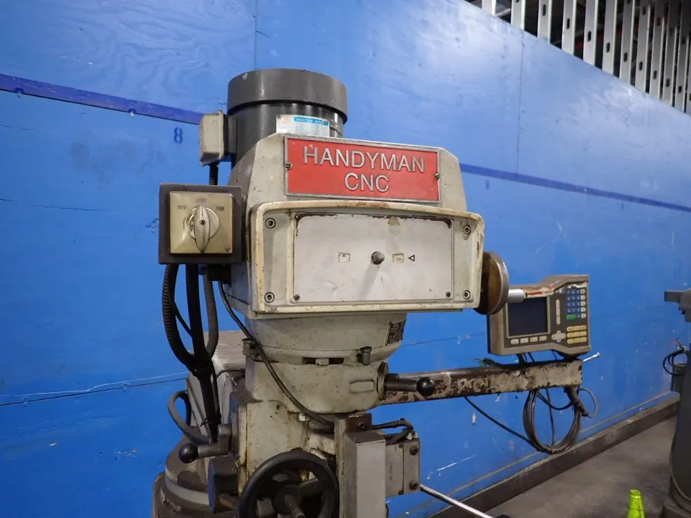 Handyman Cnc 10" X 50" Vertical Mill