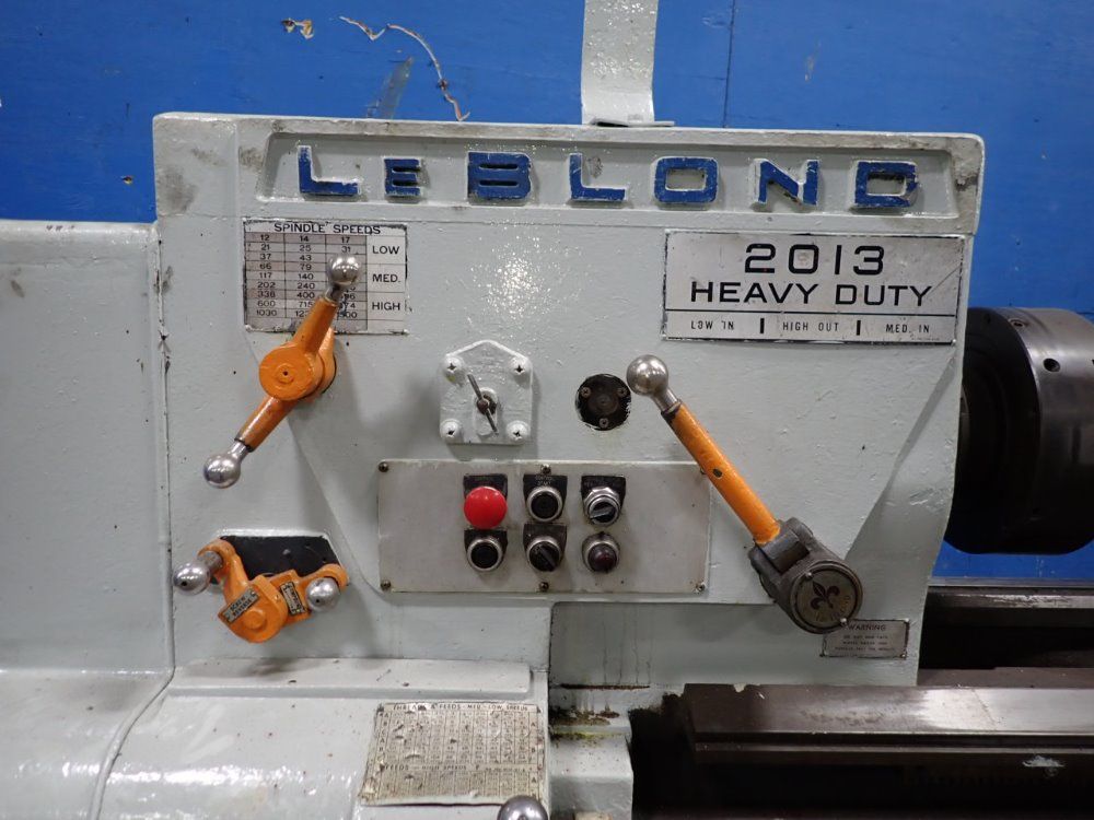 Leblond 21" X 53" Lathe - 2013 Heviduty