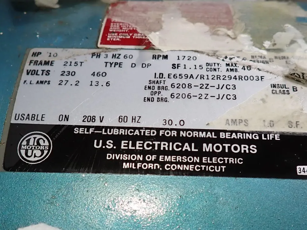 Tuthill 10 Hp Vacuum Pump - Kt150c