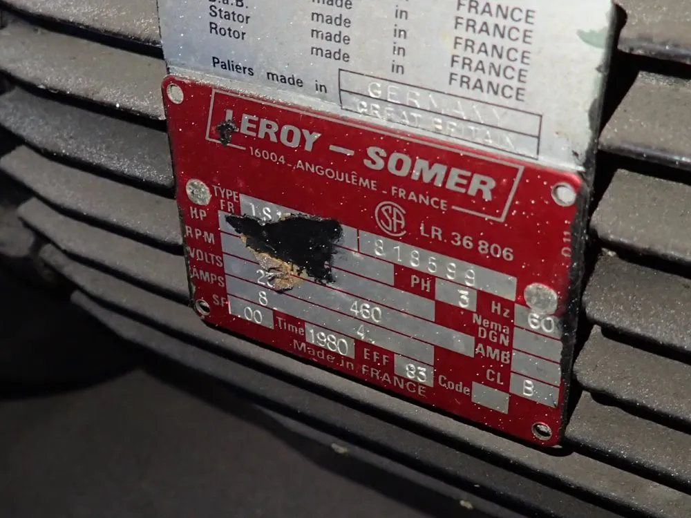 Alcatel Vacuum Pump - 2063