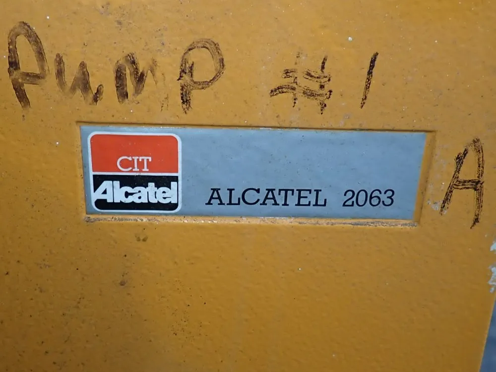 Alcatel Vacuum Pump - 2063