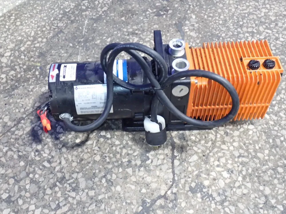 Alcatel 3/4 Hp Dual-stage Rotary Vane Vacuum Pump