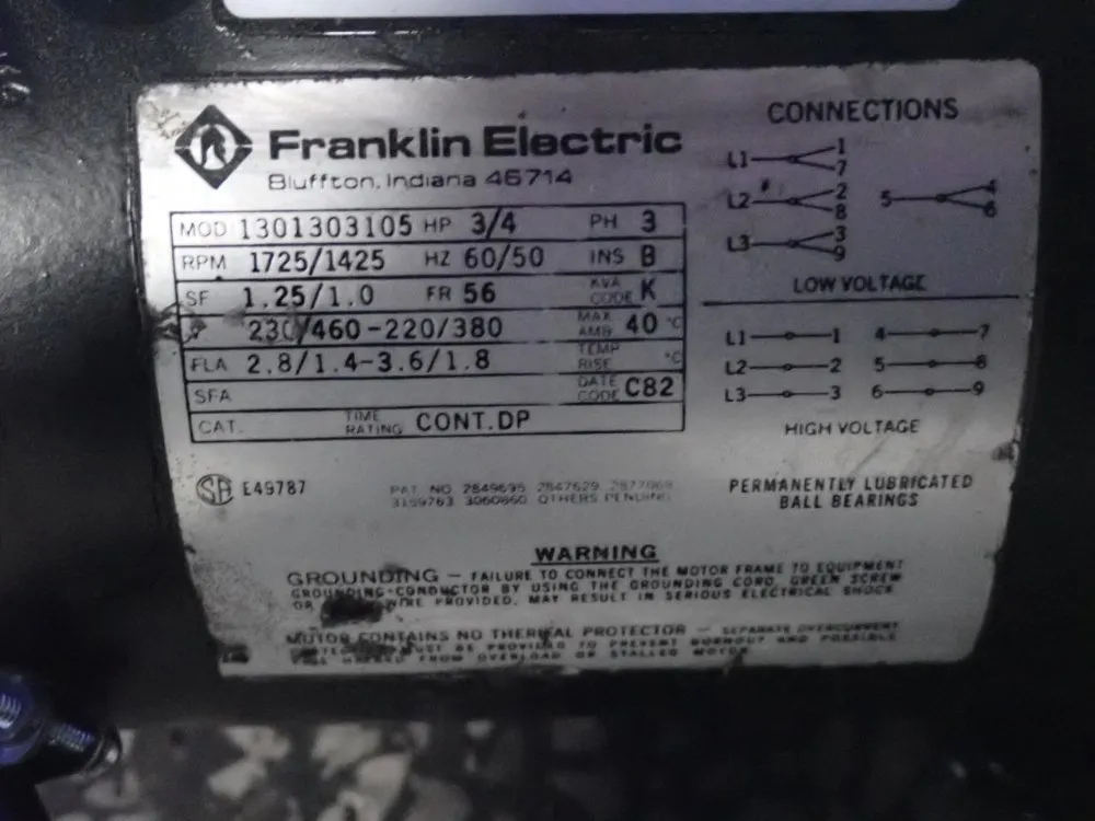 3/4 Hp Dual-stage Rotary Vane Vacuum Pump - 0441?1421302