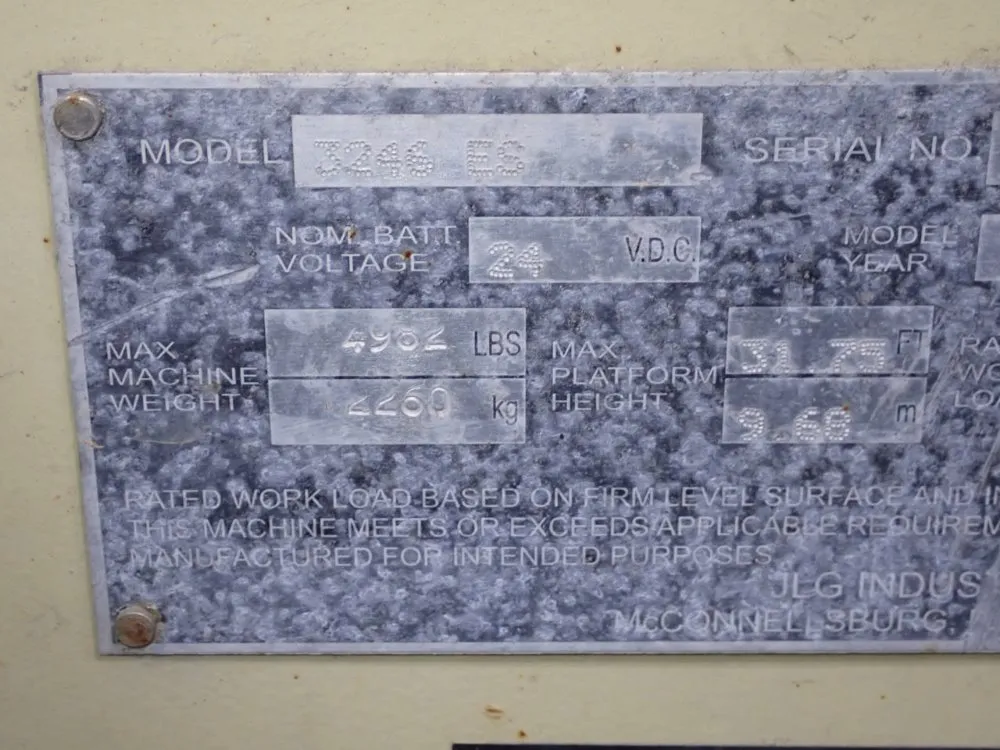 Jlg 700 Lbs Scissor Lift - 3246es