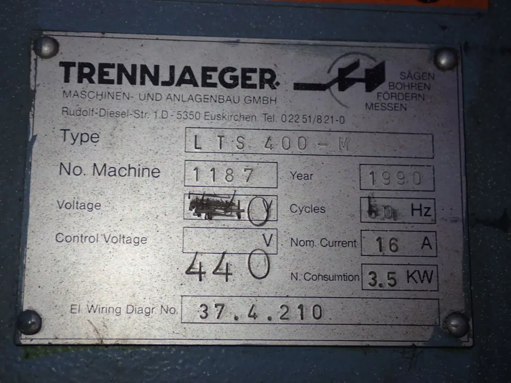 Tennjaeger Saw - Lts 400-m