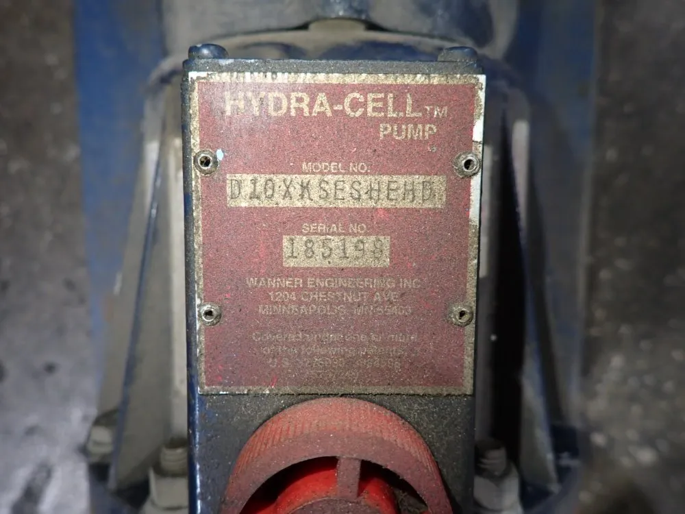 Wanner Engineering .5 Hp Pump - D10xkseshehd