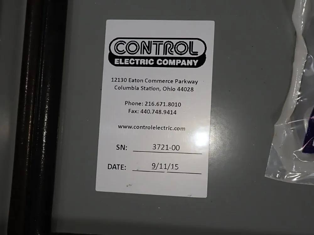 Control Electric Company Control