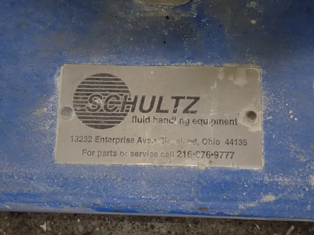 Schultz 1 Hp Pump